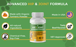 Load image into Gallery viewer, Hip & Joint Advanced Formula - 90 Mobility & Dog Joint Pain Relief Chews - Glucosamine, Chondroitin, MSM, & Turmeric for Superior Joint Health
