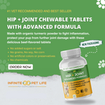 Load image into Gallery viewer, Hip & Joint Advanced Formula - 90 Mobility & Dog Joint Pain Relief Chews - Glucosamine, Chondroitin, MSM, & Turmeric for Superior Joint Health