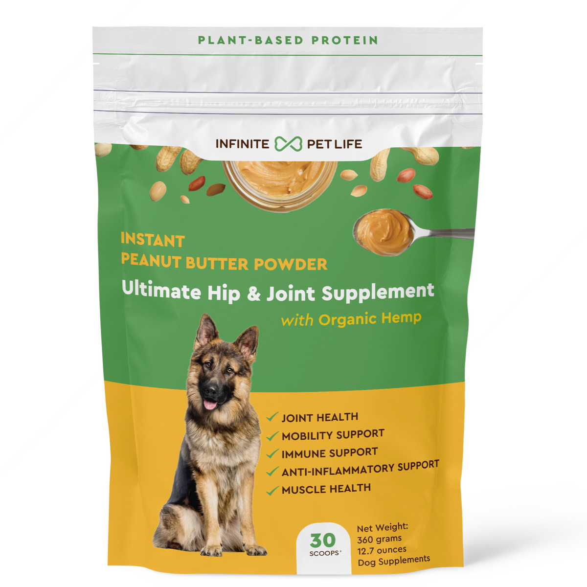 Hip and joint top powder for dogs