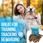 Load image into Gallery viewer, Infinite Pet Life BAAA-RK Bites Lamb Lung Dog Treats | 10oz | Made in USA | Dehydrated Lungs for Dogs
