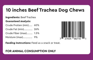 Beef Trachea (12-count)